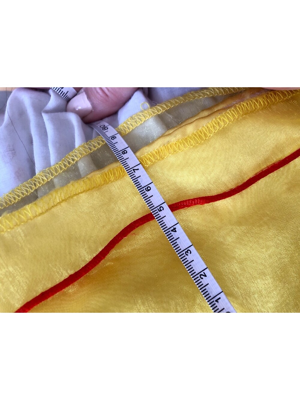 Snow White Costume Unbranded Disney Princess Size 6 years old Yellow Blue Dress - Picture 9 of 9